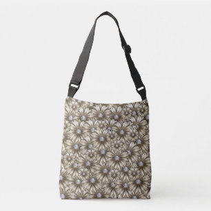 Cruzado Bolso bandolera con flores
