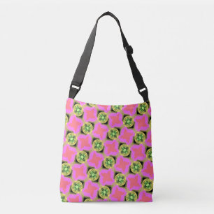 Cruzado Bolso bandolera Jimette Diseño rosado amarilla