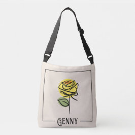 Cruzado Bolso bandolera Rose Art