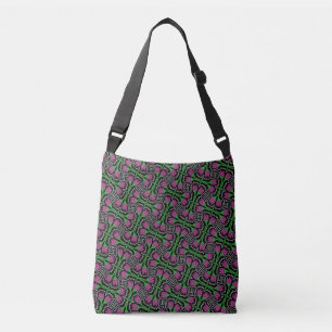 Cruzado Bolso bolso bandolera Jimette Diseño tulipanes