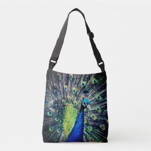 Cruzado Bolso de Crossbody del pavo real