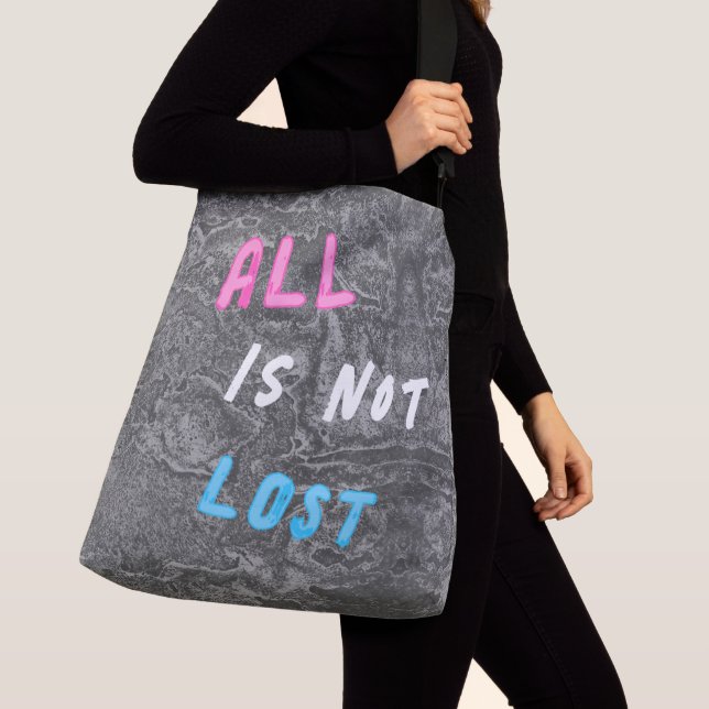 Cruzado Bolso de Grunge Visible Aliado Esperanza (Detalle)
