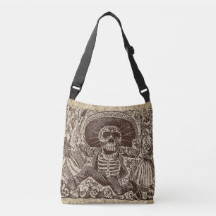 Cruzado Bolso de José Guadalupe Posada Crossbody