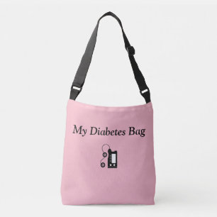 Cruzado Bolso de la diabetes