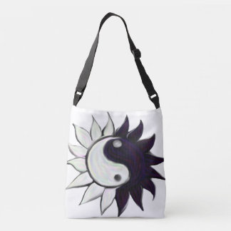 Cruzado Bolso de la flor de Yin-Yang