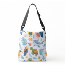 Bolso de mano de palma tropical regalo