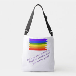 Cruzado Bolso de mano Pride con cita