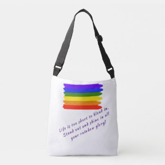 Cruzado Bolso de mano Pride con cita