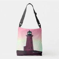 Bolso de Nueva Escocia del faro de la ensenada de