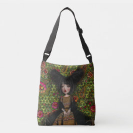 Cruzado Bolso del arte del tote - Frida inspiró 5
