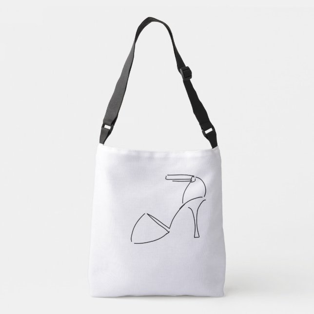 Cruzado Bolso del zapato del tango (Reverso)