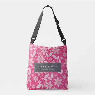 Cruzado Bolso floral adaptable elegante