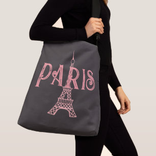 Cruzado Bolso grande de París Torre Eiffel