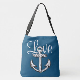Cruzado Bolso náutico de la cabaña de la playa del amor