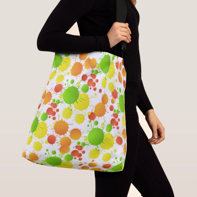 Cruzado Bolso para bebé -Bolsa de mano con estampado total (Detalle)