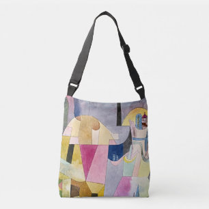 Cruzado Bolso Paul Klee Columnas Negras Crossbody