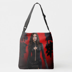 Cruzado Bolso Rojo Negro