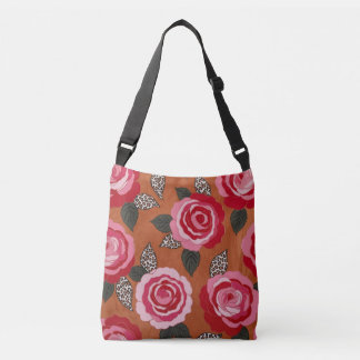 Cruzado Bolso Tote bandolera Wild Rose