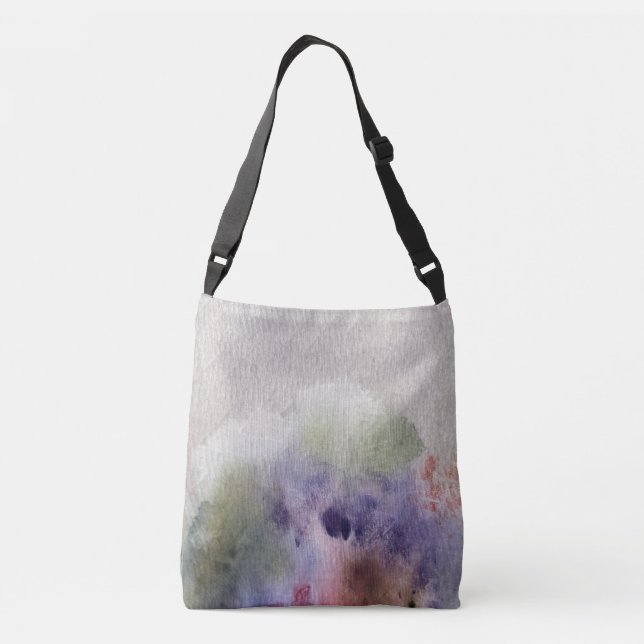 Cruzado Bolso Tote de Acuarela (Reverso)