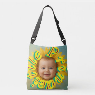 Cruzado Bolso tote Flor Pequeña