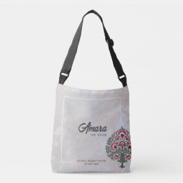 Cruzado Bolso Tote Novia – Bandolera Personalizada con Nom