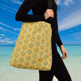 Cruzado Bolso transversal con formas de diamante con lunar