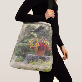 Cruzado Bolso transversal con tocón floral