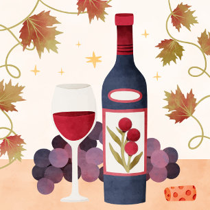 Cruzado Bolso transversal de botella de vino