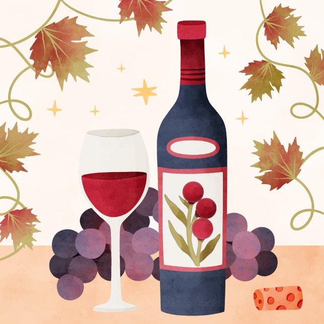 Cruzado Bolso transversal de botella de vino (Holiday Gifts!)