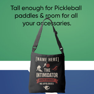 Cruzado Bolso transversal de pickleball con Intimidator