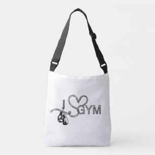 Cruzado Bolso transversal para gimnasio Striking Heart