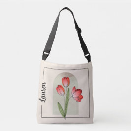 Cruzado Bolso Tulip Art de bandolera