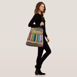 Cruzado Divertido bolso para amantes de los libros