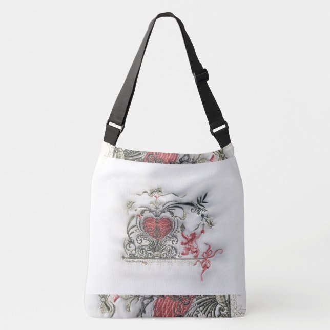 Cruzado El bolso encantado de Crossbody del bosque grande (Anverso)