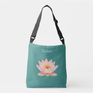 Cruzado Flor de Loto personalizada en Bolso transversal Na