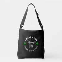 Hice un bolso de travesía de la ley