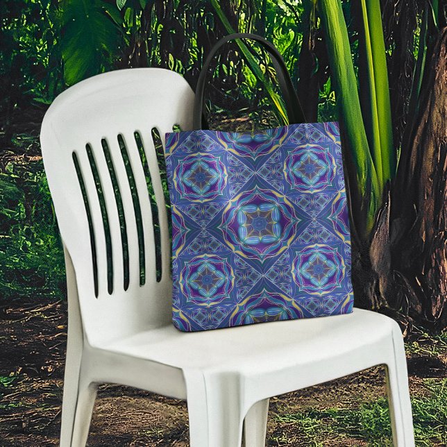 Cruzado "LumiYarn Yantra" Bolso (Subido por el creador)