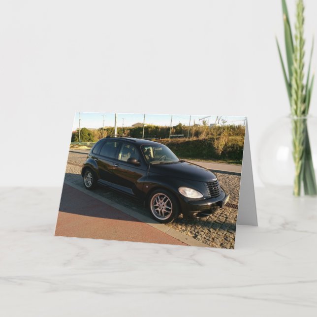 CRUZANDO POR SU TARJETA DE CUMPLEAÑOS DE AUTO CRUI (Anverso)