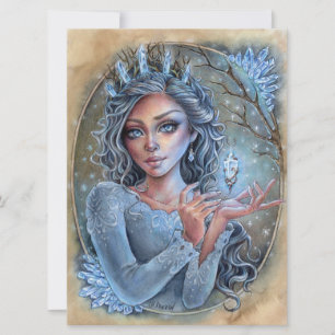 Crystal Art Card Fantasy Enchantress Magic