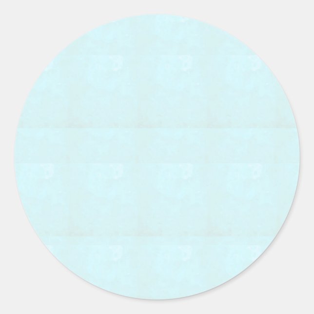 CRYSTAL BLUE Classic Round Pegatina (Anverso)