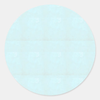 CRYSTAL BLUE Classic Round Pegatina