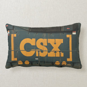 CSX RAILROAD LA ALMOHADA DEL LOGOTIPO