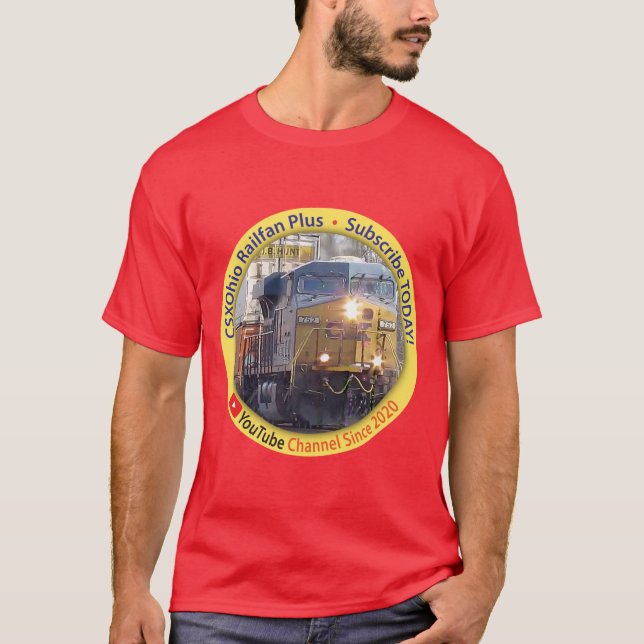 CSXOhio RailFan Plus Camiseta (Anverso)