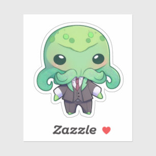 Cthulhu en un Pegatina de traje