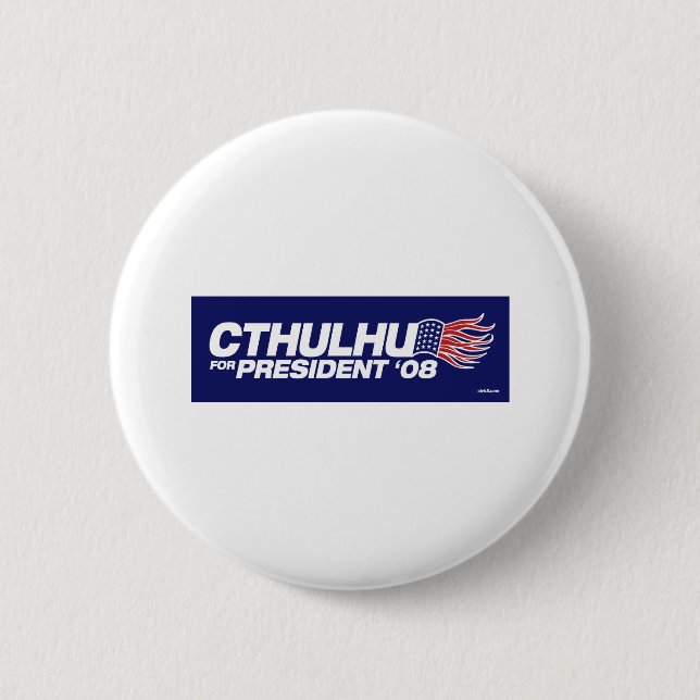 Cthulhu para el botón del presidente (Anverso)