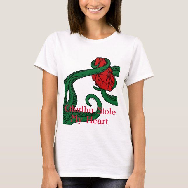 Cthulhu robó mi camiseta de las señoras del (Anverso)