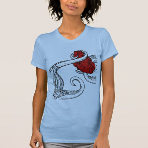 Cthulhu robó mis camisetas sin mangas del corazó