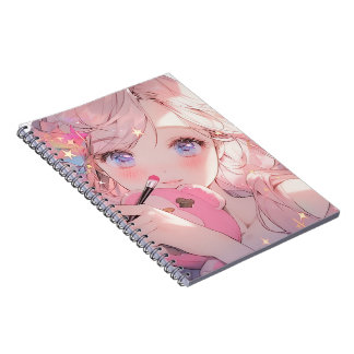 CUADERNO いちごみるく《メイクの魔法》リングフォトノートブック
