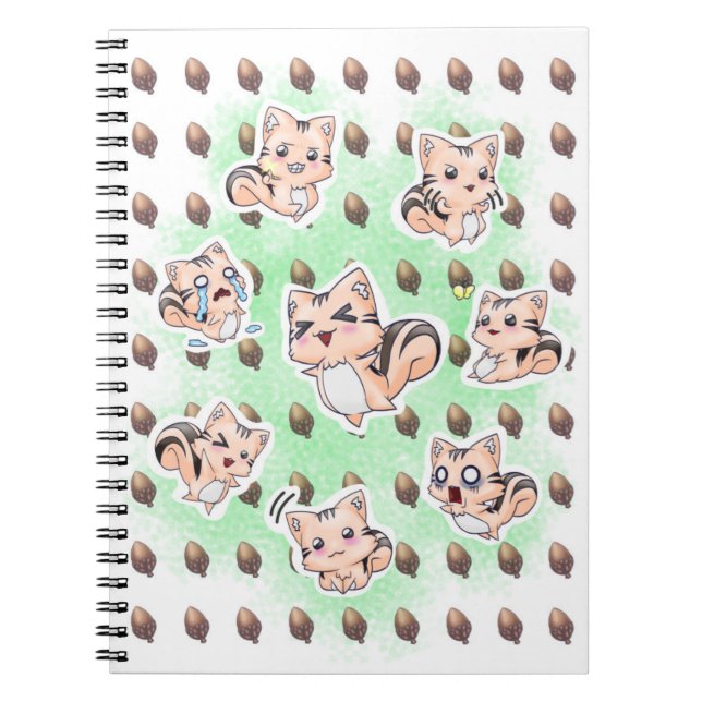 CUADERNO シマリスルックん (Frente)