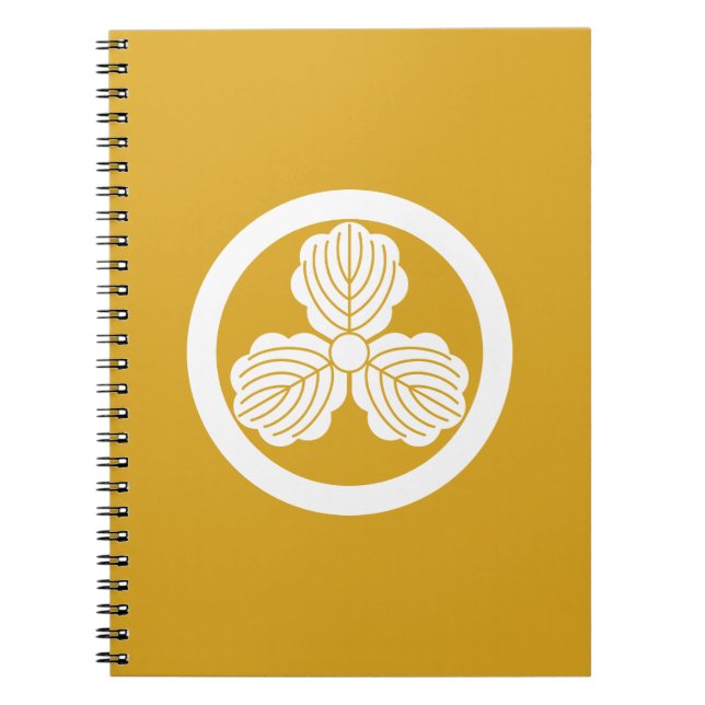 CUADERNO 丸に三つ柏 (Frente)